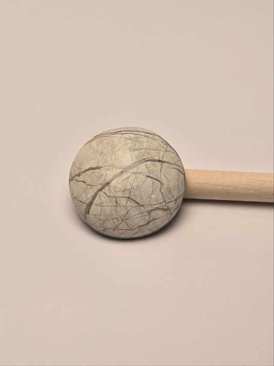 White Brecciated Jasper