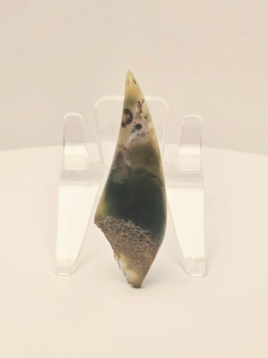 Green Ocean Jasper w/ Live Edge